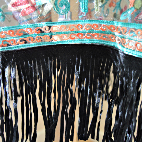 Summer long maxi boho kimono cardigan ONE SIZE NWO - Picture 5 of 5